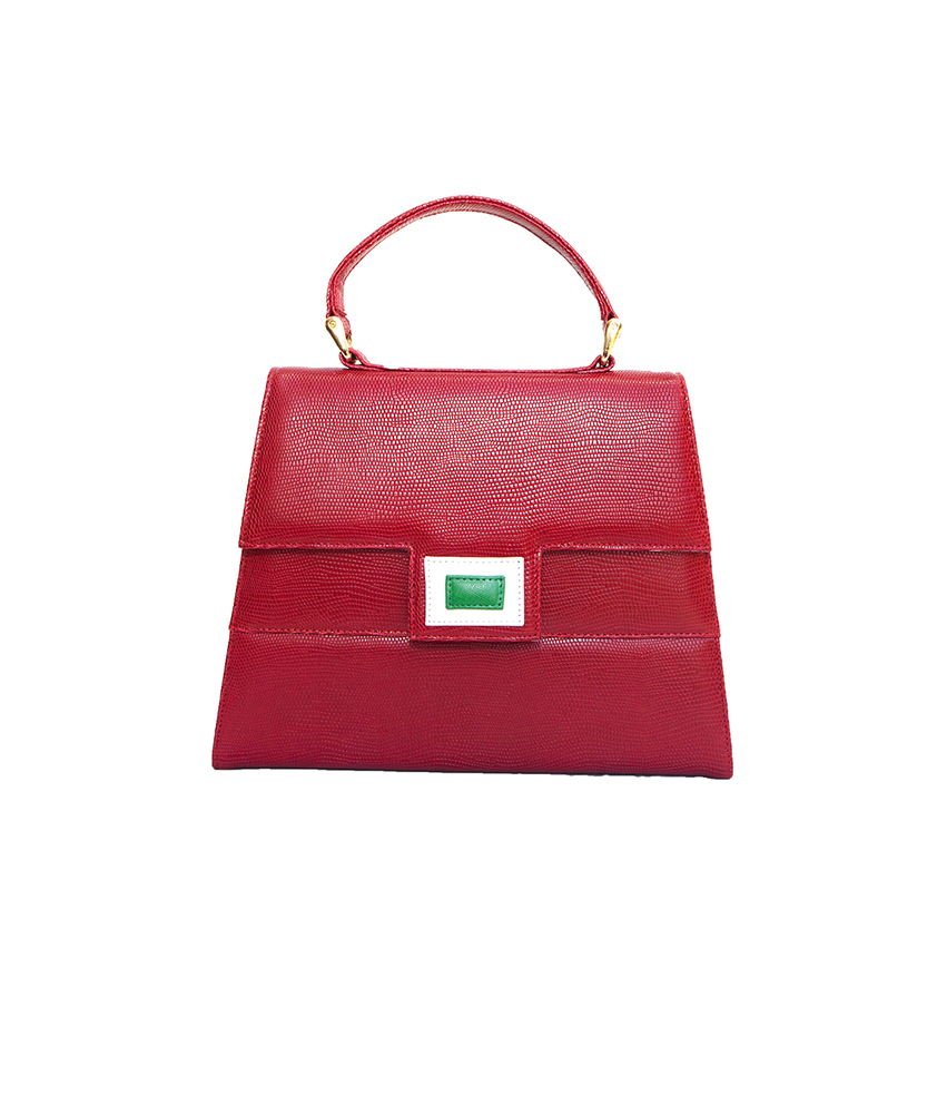 Sicula in pelle dollaro rosso